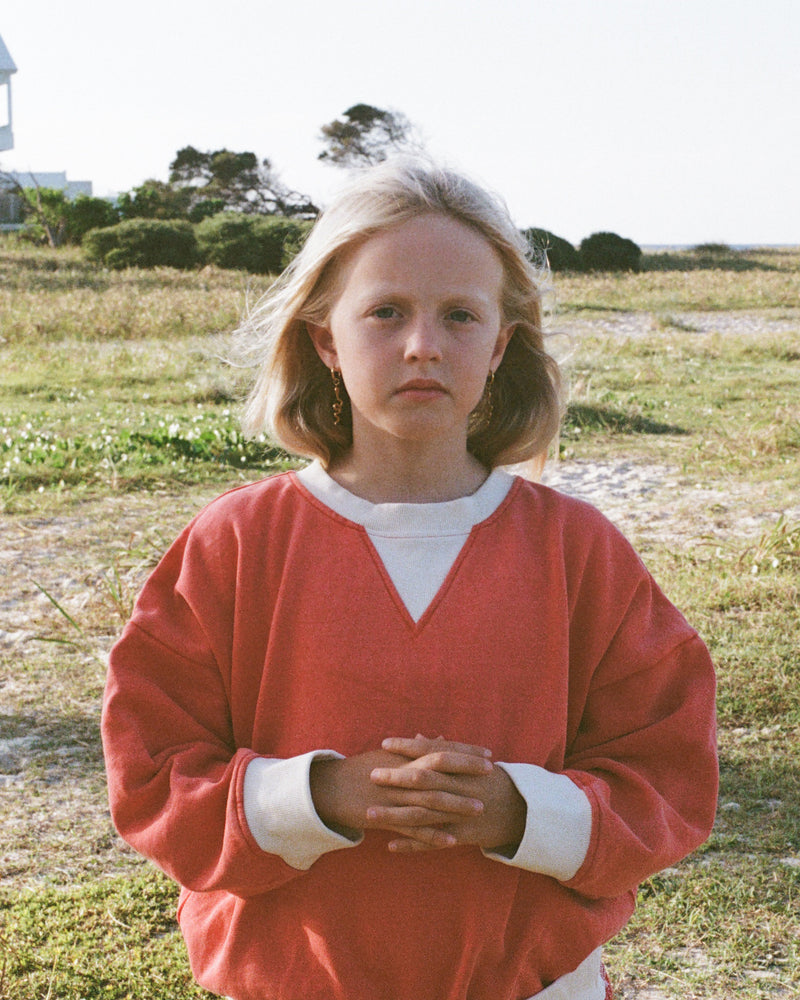PULLOVER - VINTAGE RED