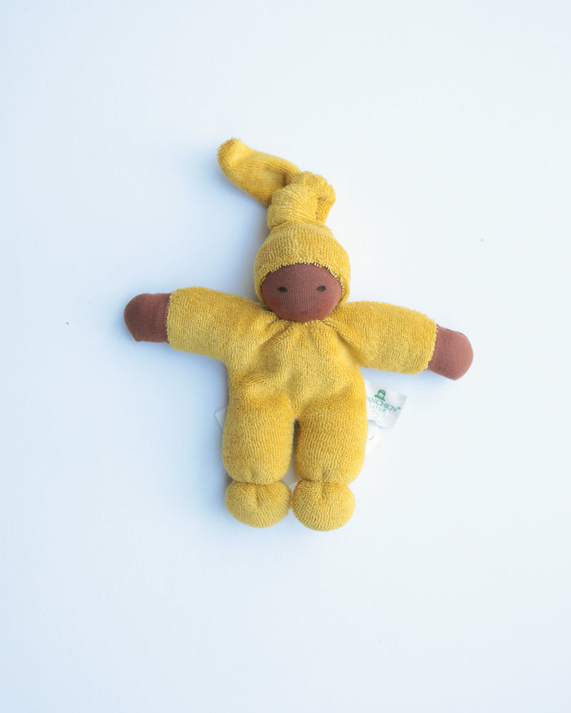 BABY ORGANIC MINI DOLL <BR> GOLDEN