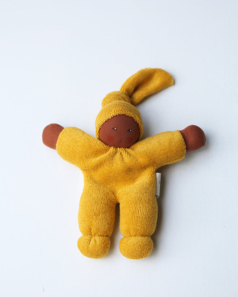 BABY ORGANIC MINI DOLL <BR> GOLDEN