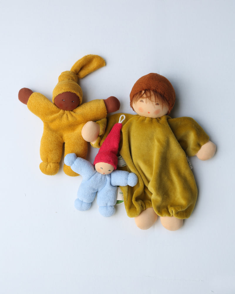 DOLL COMFORTER <BR> MUSTARD