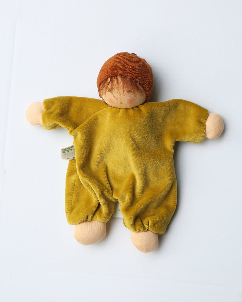 DOLL COMFORTER <BR> MUSTARD