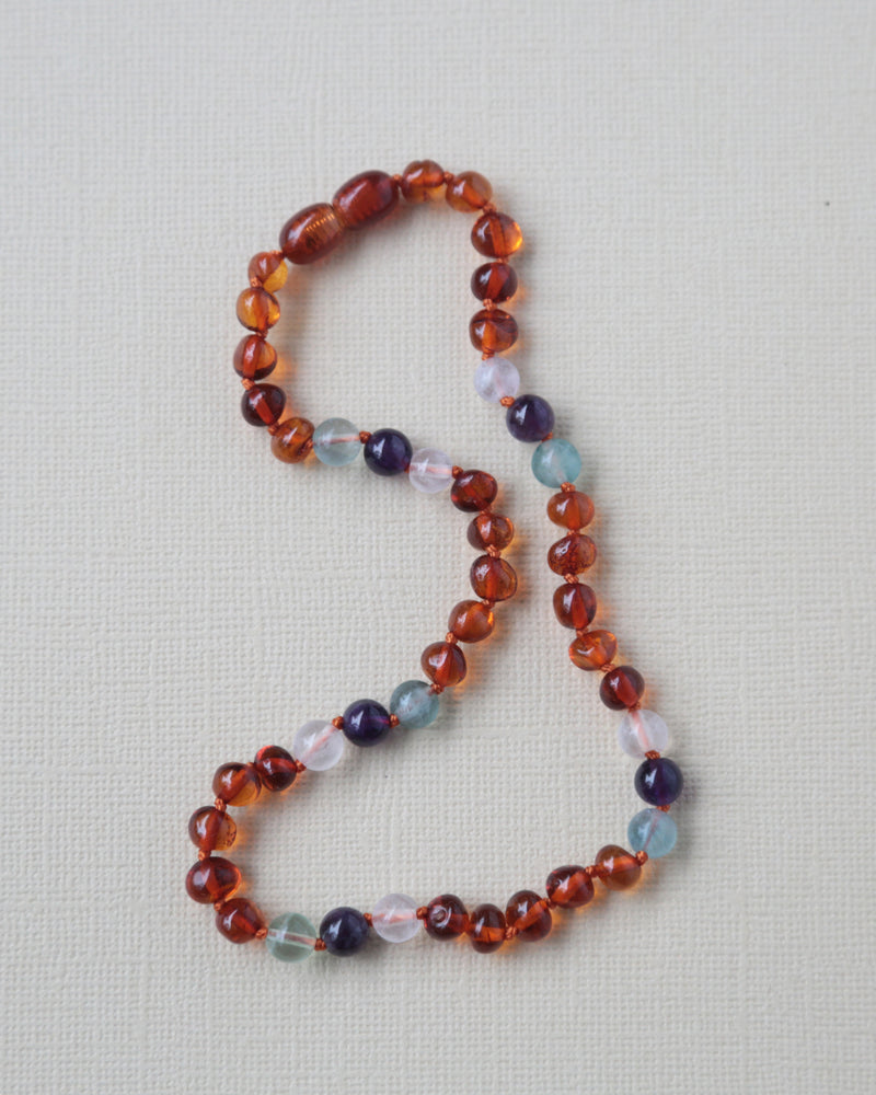 FLUORITE AND AMBER