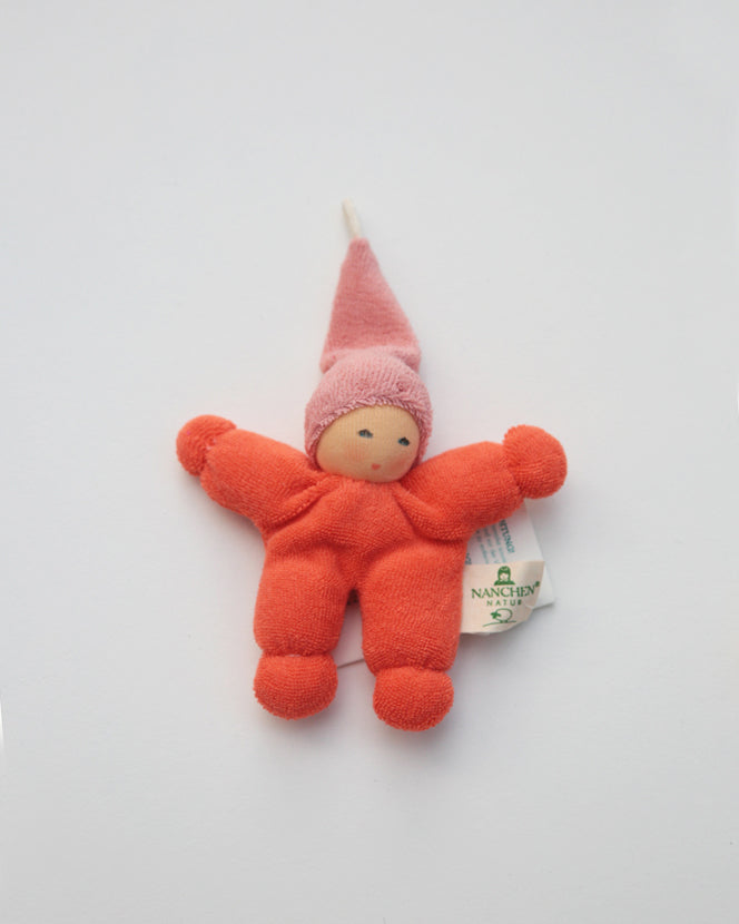 LITTLE GNOME RATTLE <BR> ORANGE