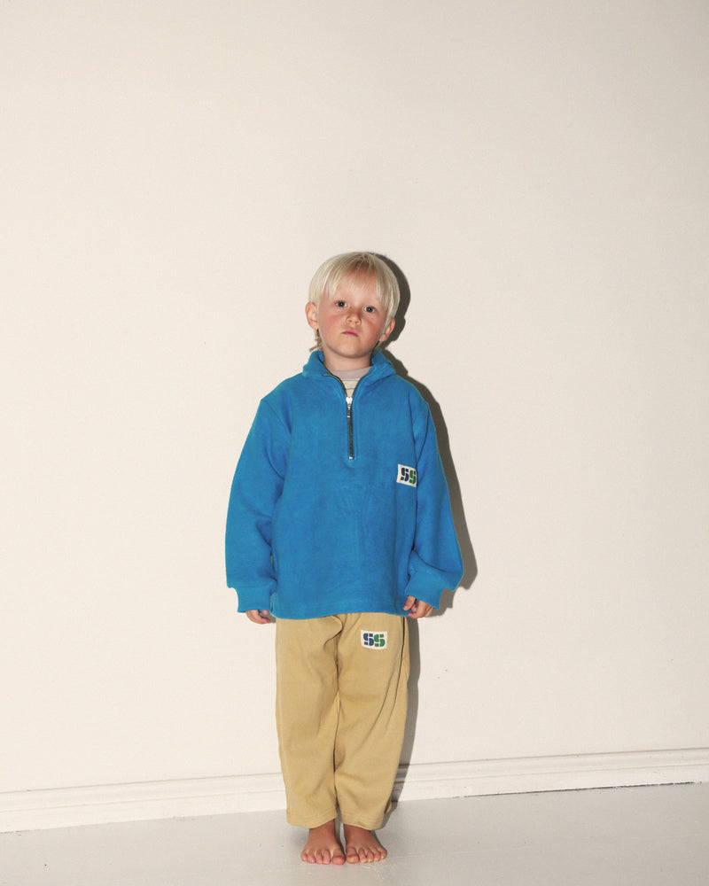 HALF ZIP - SONIC BLUE