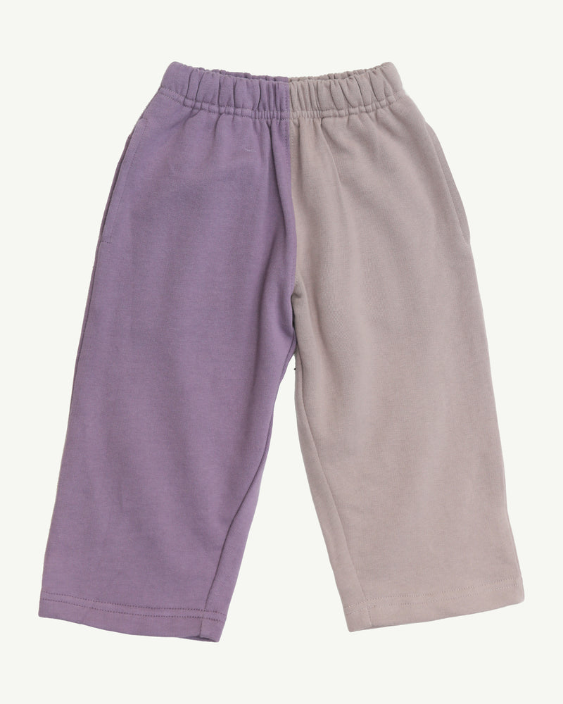 BABY RELAXED TRACKIES - VIOLET AND PURPLE