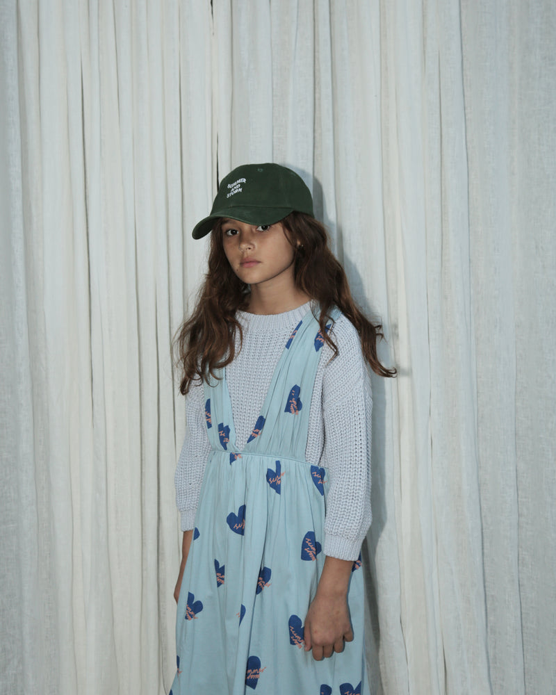 CROSS DRESS - BLUE LOGO HEART