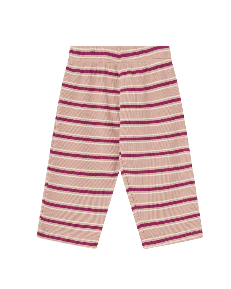 BABY PANT - ROSE RETRO STRIPE