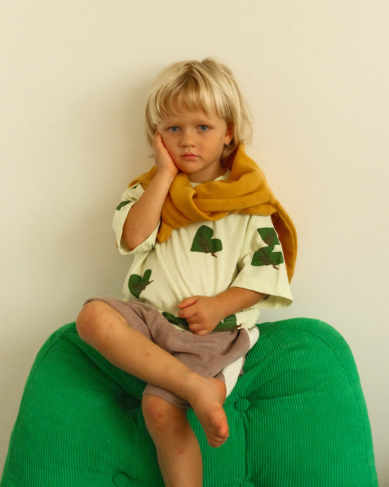 OVERSIZED TEE - GREEN HEART LOGO