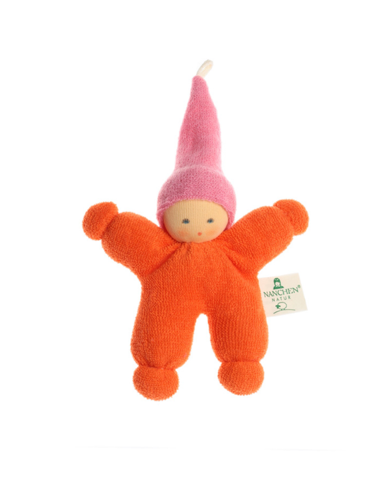 LITTLE GNOME RATTLE <BR> ORANGE