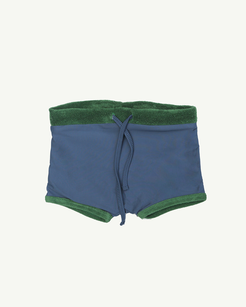 BABY SWIM TRUNK - BLUE AND GREEN