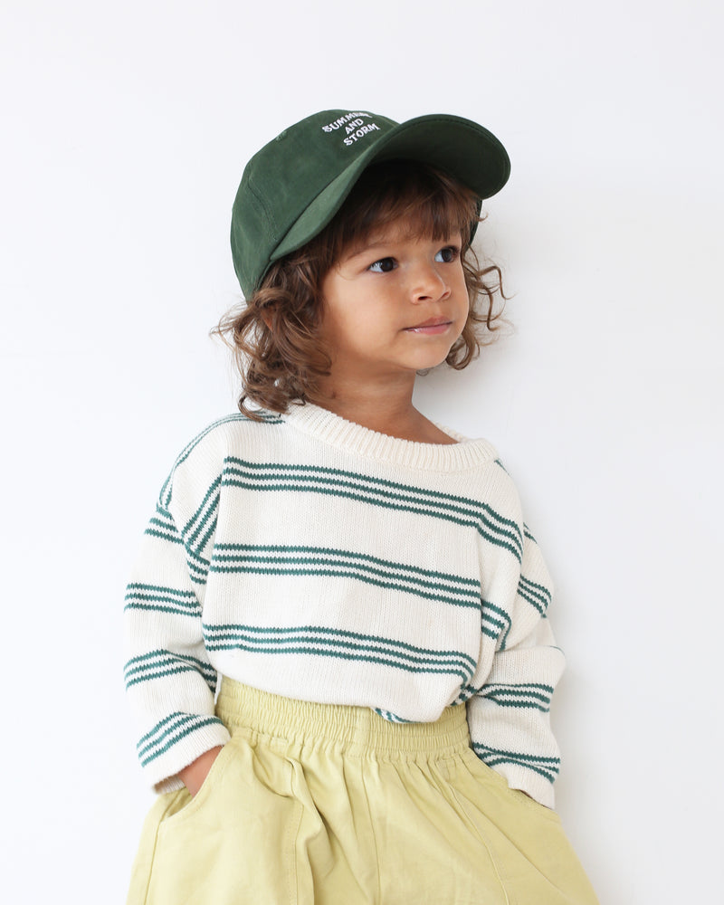 DAD CAP - FOREST GREEN
