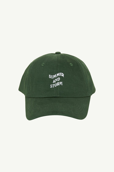 DAD CAP - FOREST GREEN