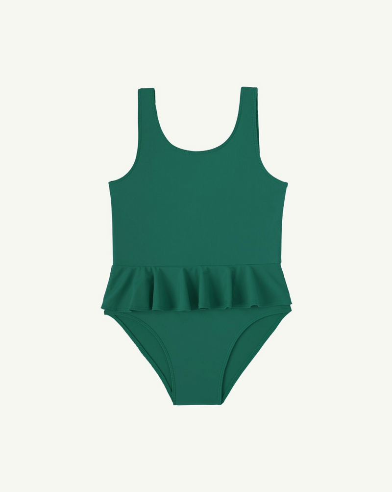 THE FRILL ONE PIECE - RETRO GREEN