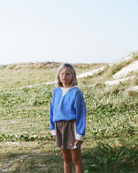PULLOVER  - VINTAGE BLUE