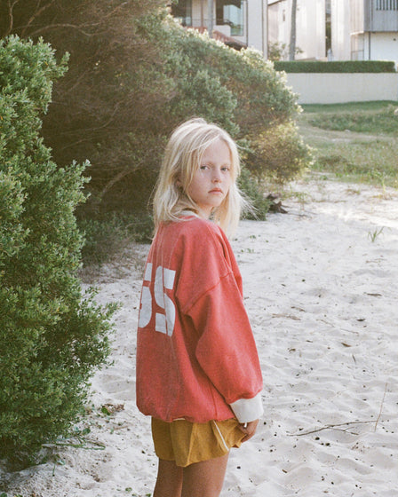 PULLOVER  - VINTAGE RED