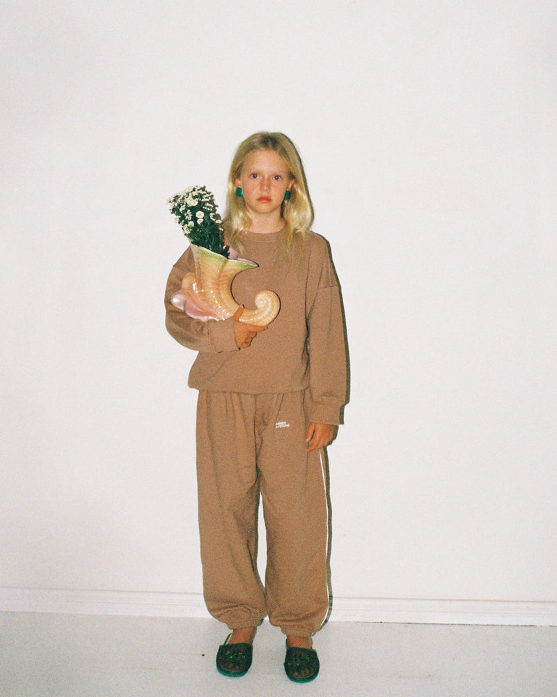TRACK PANT - CLAY