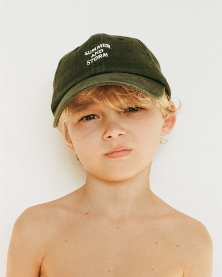 DAD CAP - FOREST GREEN