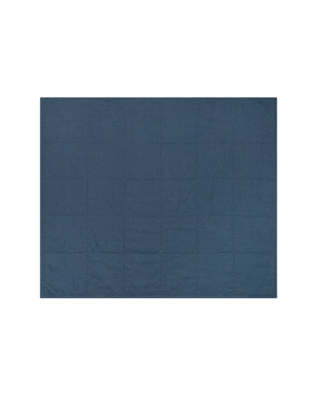 MINI QUILTED DUVET/PLAYMAT - LAKE BLUE