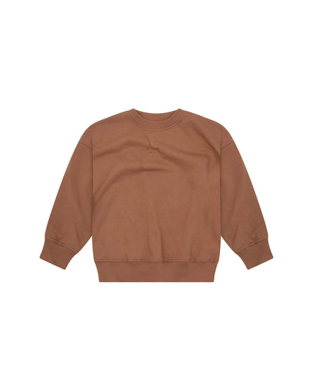 LOGO SWEATSHIRT   - CLAY