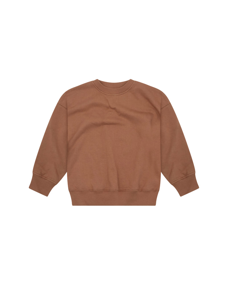 LOGO SWEATSHIRT   - CLAY