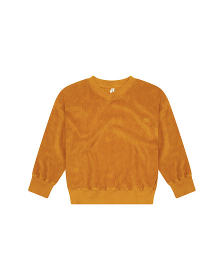 TERRY SWEATSHIRT  - MARIGOLD