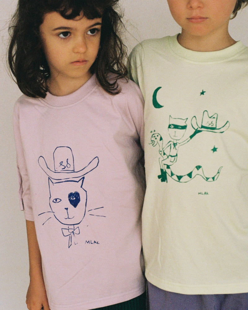 MLAK ARTIST TEE - COWBOY ON SNAKE