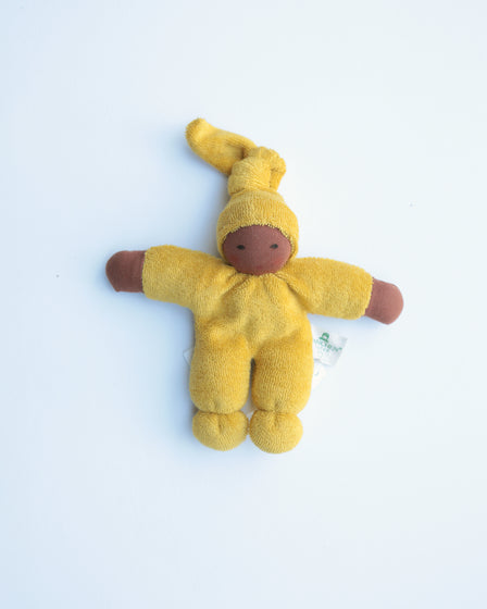 BABY ORGANIC MINI DOLL <BR> GOLDEN