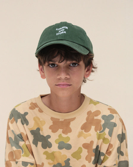 DAD CAP - FOREST GREEN