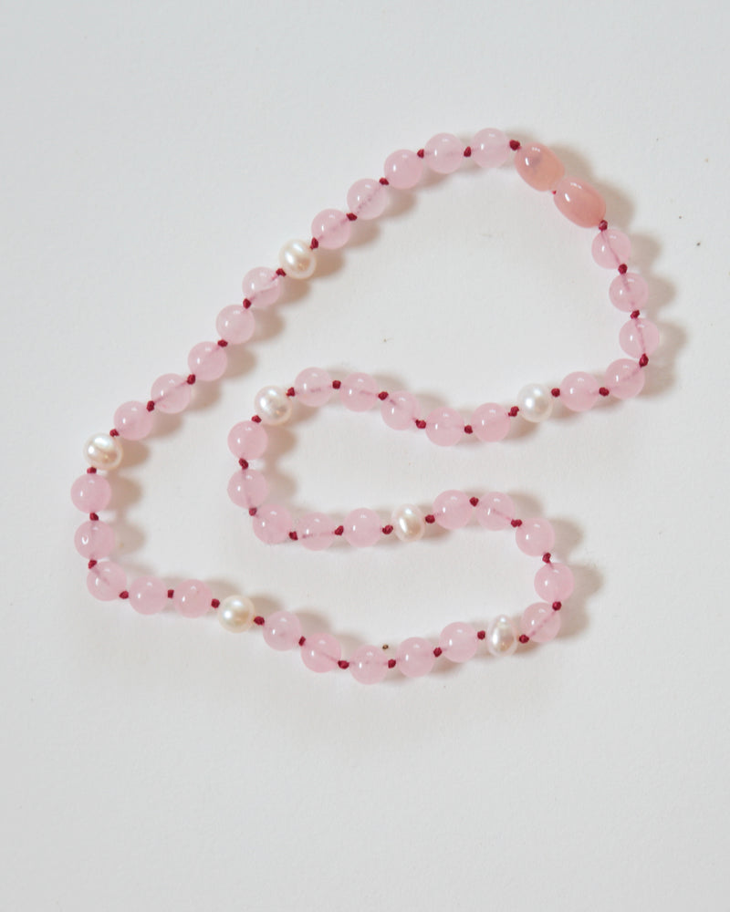ROSE QUARTZ AND PEARL