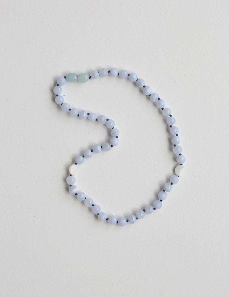 MOONS WITH BLUE LACE AGATE