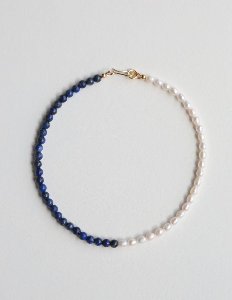 LAPUS LAZULI AND PEARLS