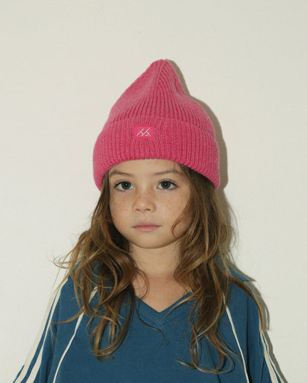 POINT BEANIE - PINK