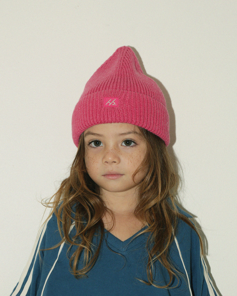 POINT BEANIE - PINK