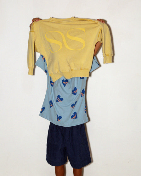 CORDUROY SHORTS - NAVY