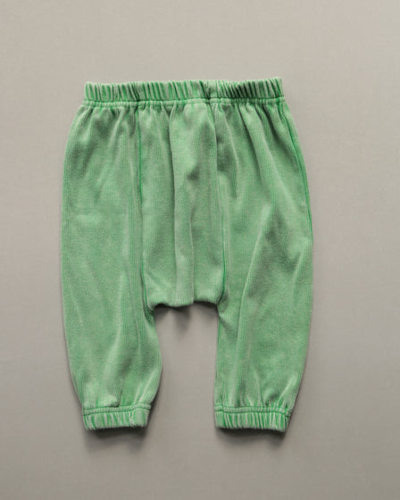 BABY HAREM PANT - VINTAGE GREEN