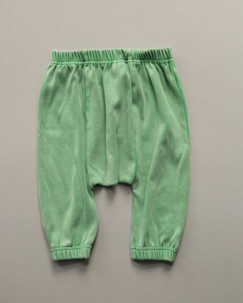 BABY HAREM PANT - VINTAGE GREEN