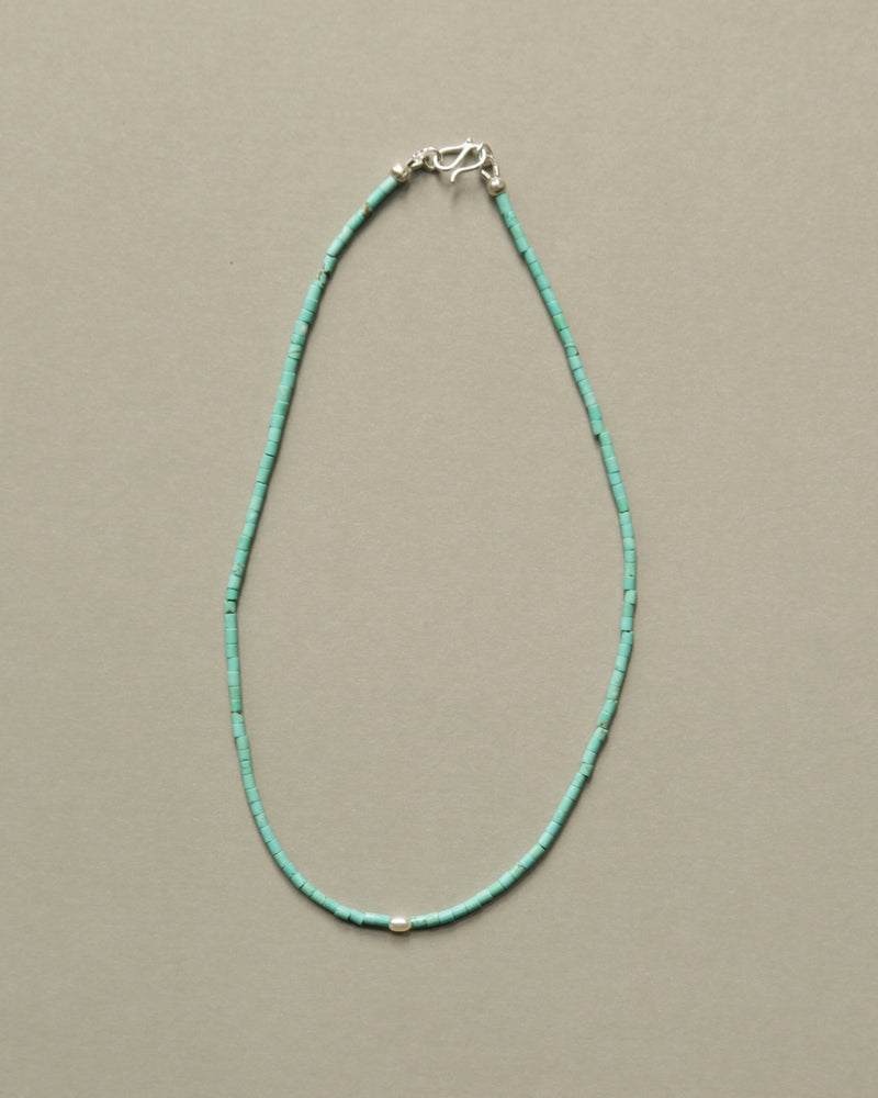 TURQUOISE WITH NATURAL PEARL