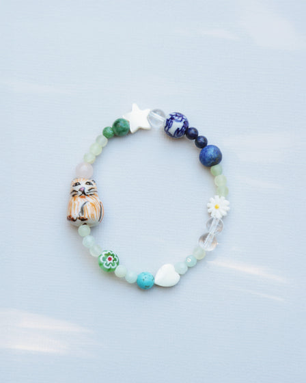 KIDS BRACELET - CAT AND STAR