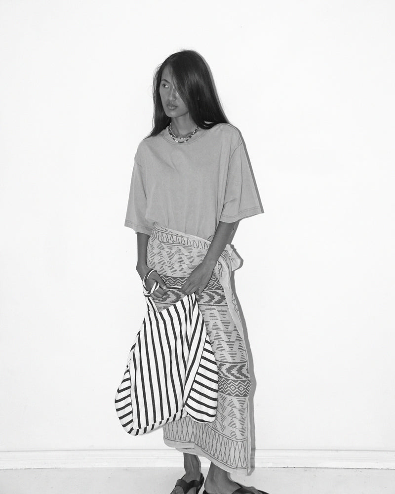SARONG <BR>  MUD PRINTED