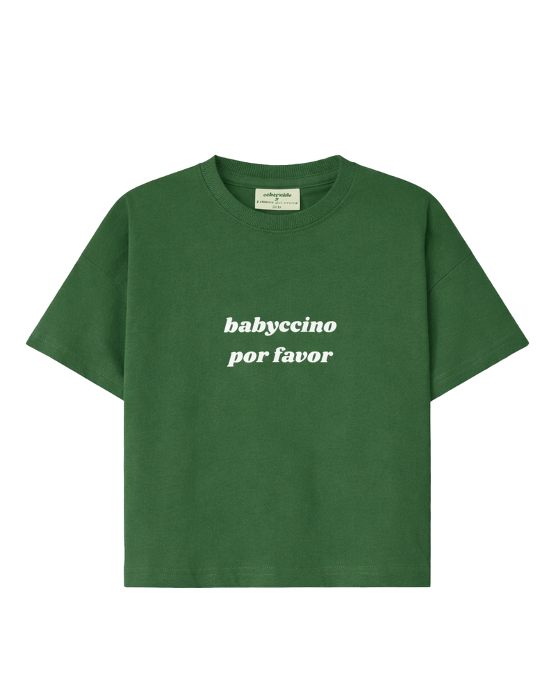 OTHERSIDE X SUMMER AND STORM <BR> BABYCCINO POR FAVOR GREEN