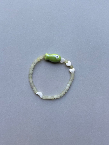 KIDS BRACELET - FISH AND HEART TRIO