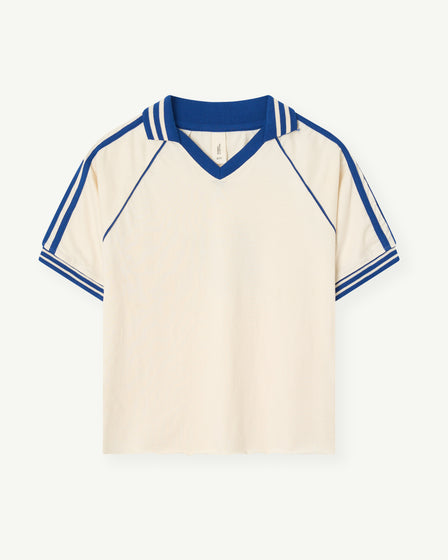 COLLARED SPORTS TEE - BLUE 11