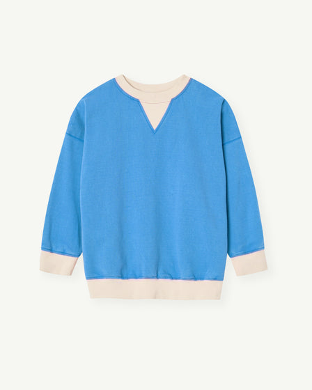 PULLOVER  - VINTAGE BLUE