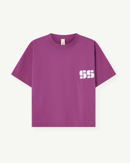 OVERSIZED TEE - FUCHSIA SS LOGO