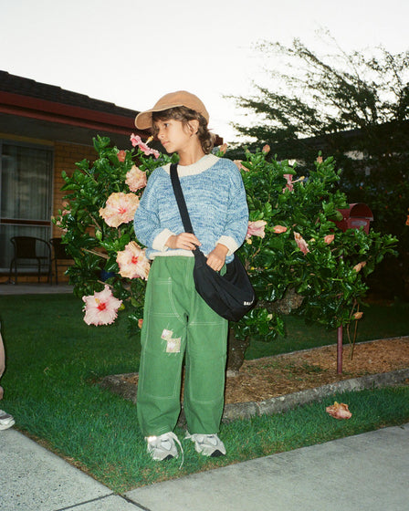 CANVAS UTILITY PATCH PANT