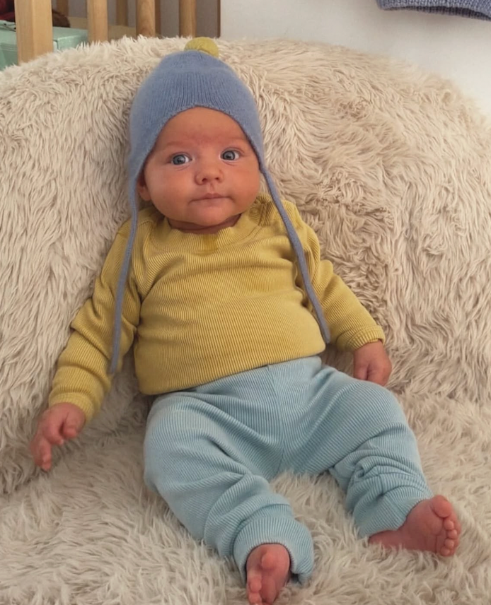 BABY LEGGING - WASHED BLUE