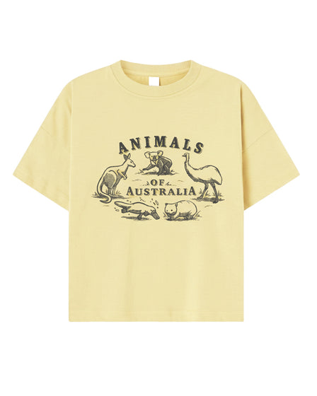 OVERSIZED TEE - ANIMALS OF AUSTRALIA