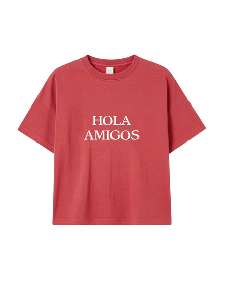 OVERSIZED TEE - HOLA AMIGOS