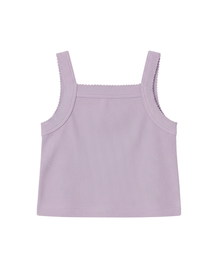 GIRLS CLASSIC SINGLET - LILAC