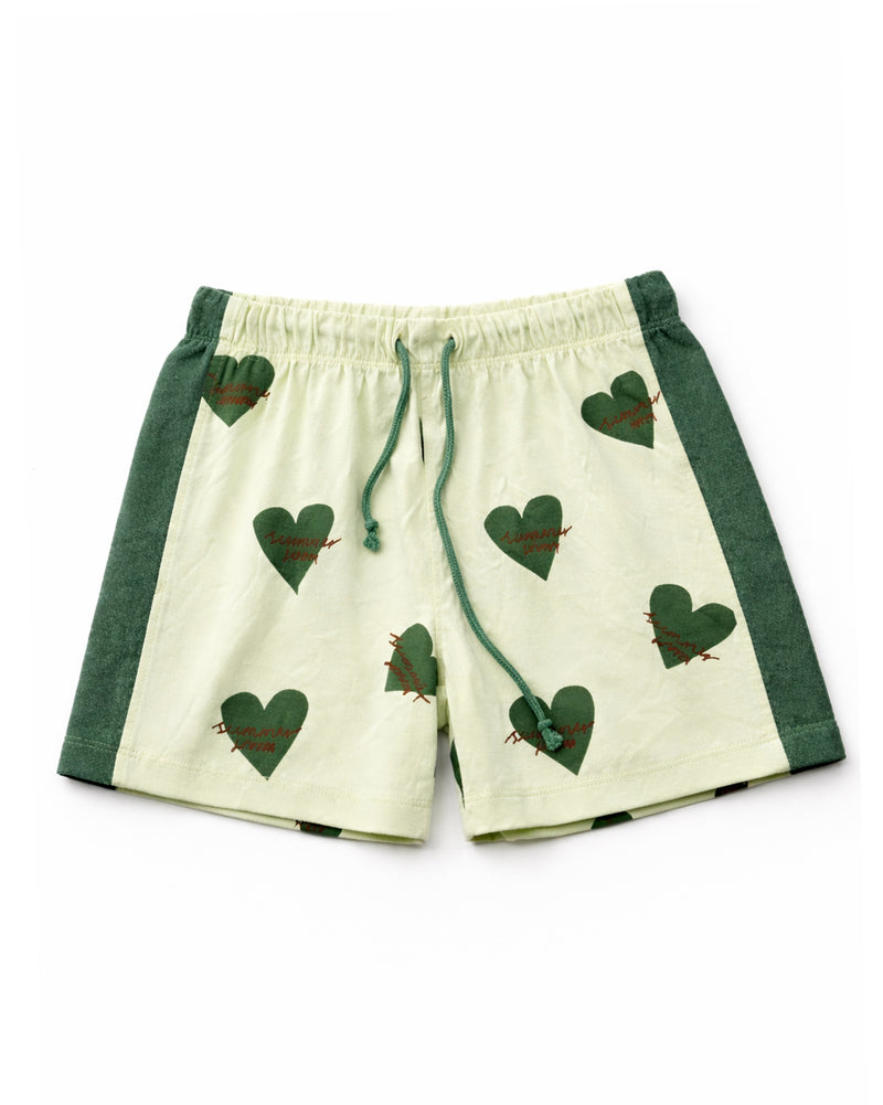 CLASSIC SHORT - GREEN HEART